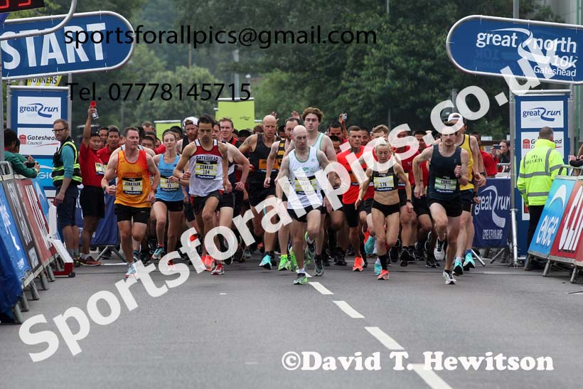 2021 Great North 10k, Gateshead. Photo: David T. Hewitson/Sports for All Pics